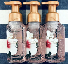 3 Bath & Body Works Hibiscus Paradise Gentle Foaming Hand Soap 8.75oz Each - $26.63