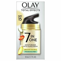 Olay Total Effects Face Moisturizer SPF 15, Fragrance-Free, 1.7 fl oz.. - $49.49