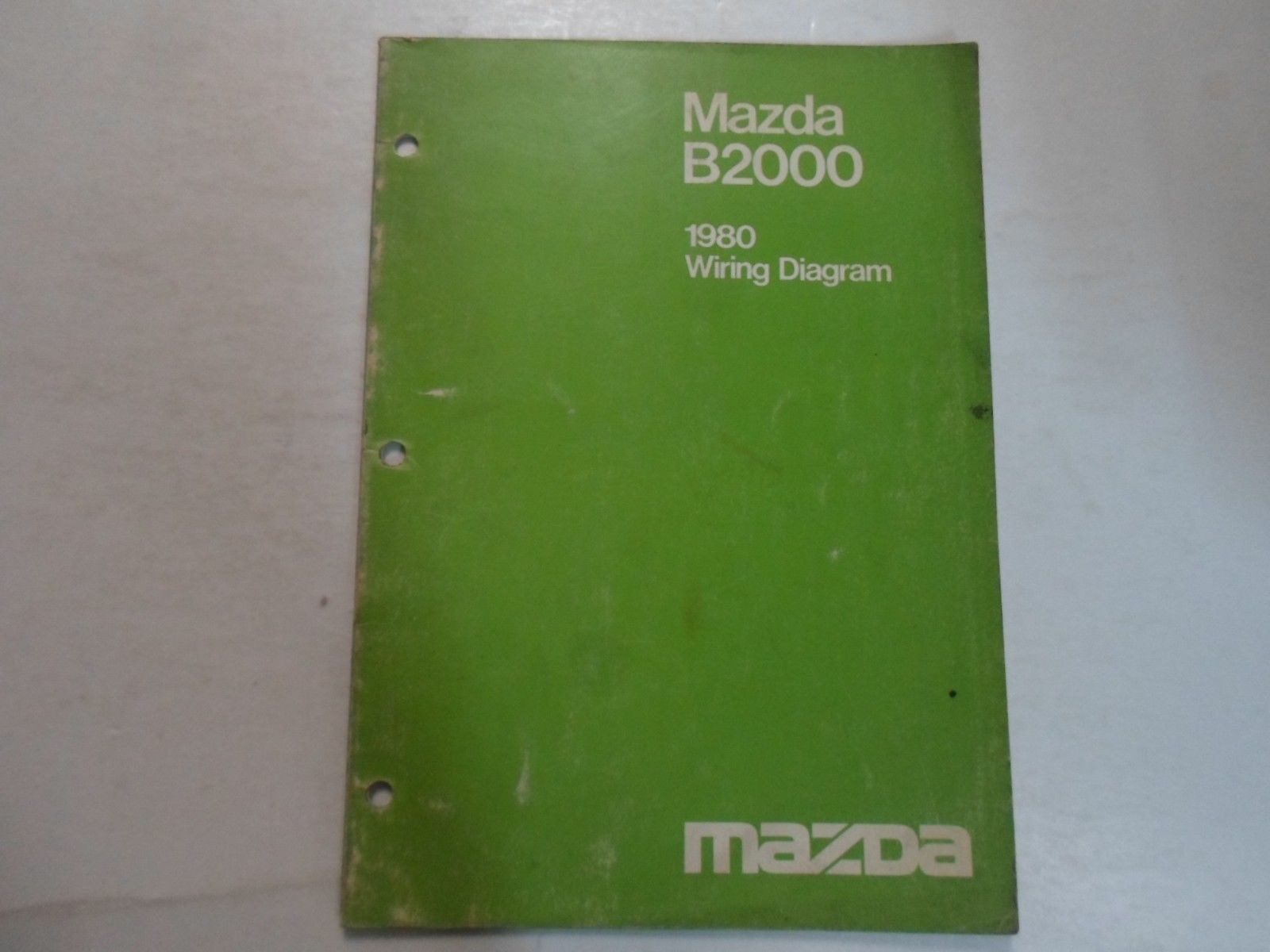 1984 Mazda B2000 Wiring Diagram - Wiring Diagram