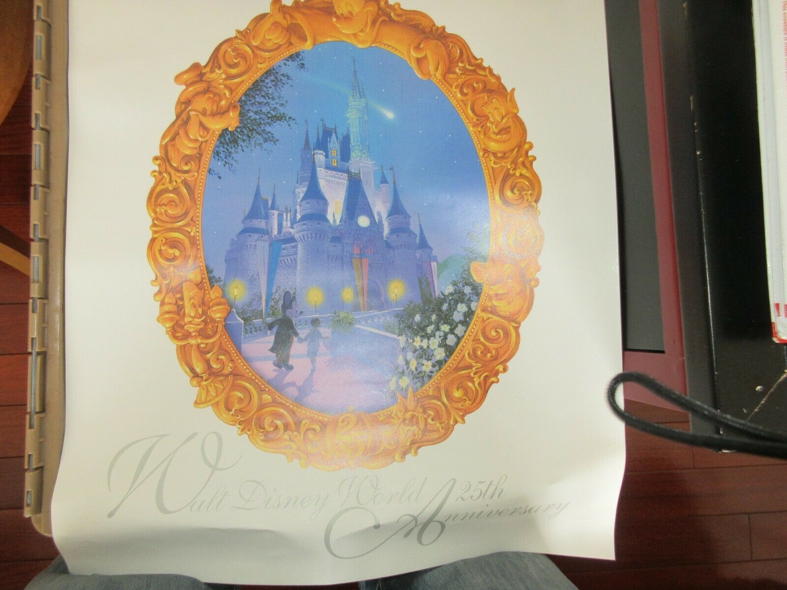 Walt Disney World , 25th Anniversary Poster , New In Original Package ...