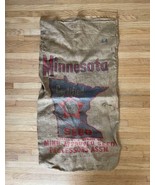 Vintage Burlap Sack - Minnesota Certified Seed 44 - $20.00