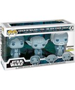 Funko Pop Star Wars: Across The Galaxy Force Ghost 3 Pack, Anakin, Yoda,... - $40.00