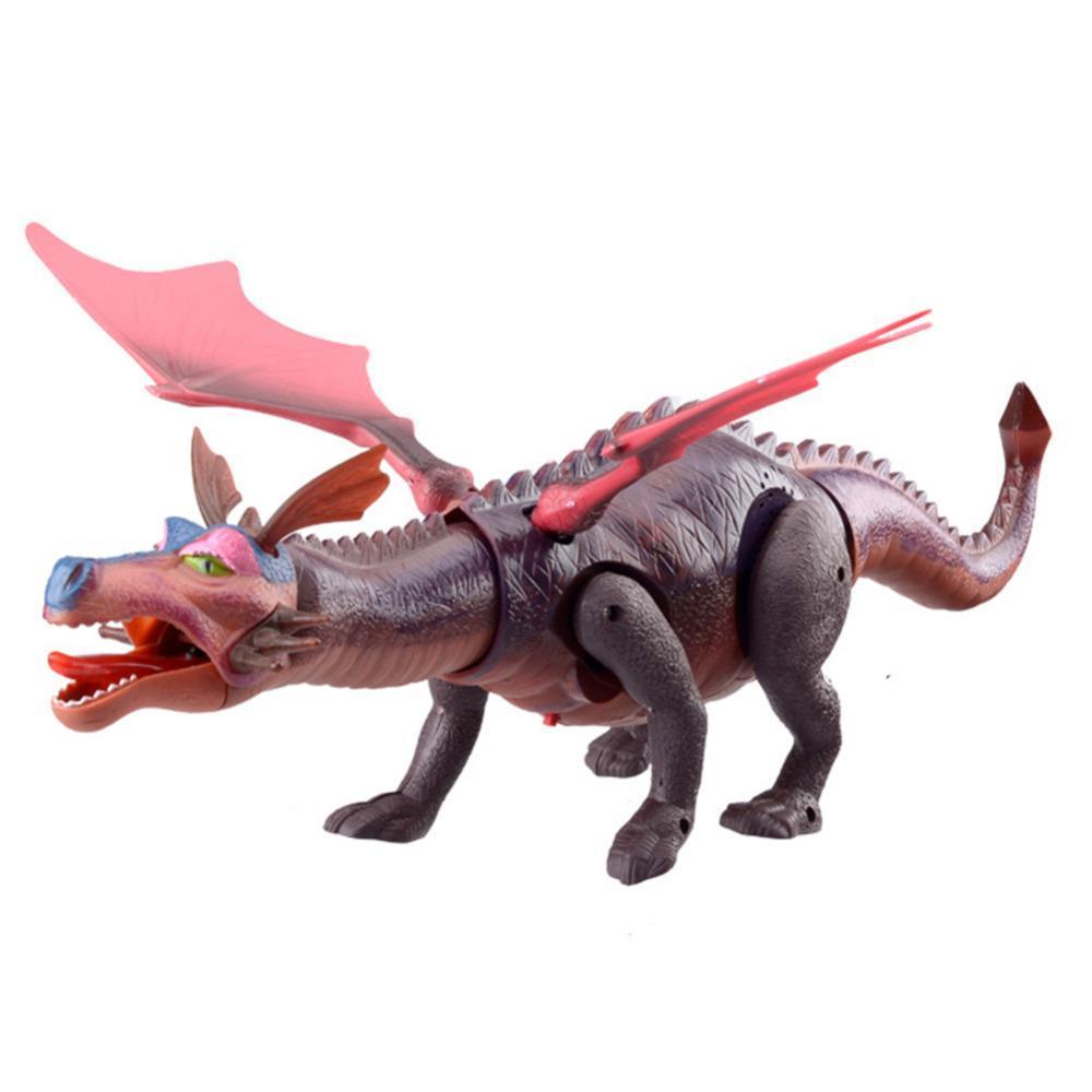 Electronic Dragon Dinosaur Toy  Large Walking Fiery Dragon  