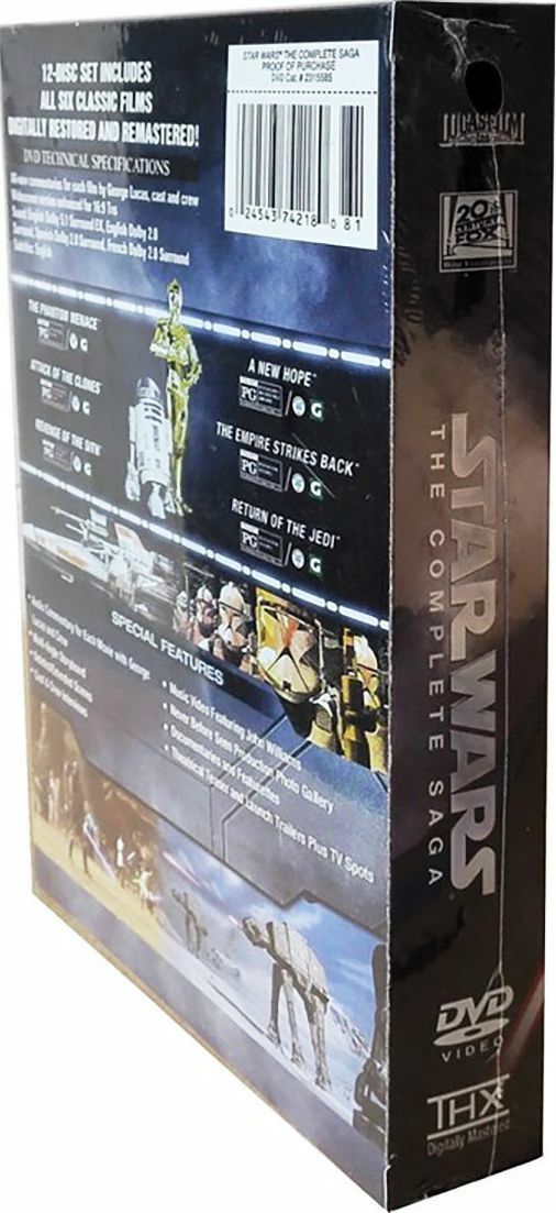 star wars saga dvd box set