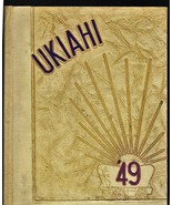 1949 Ukiah High School Yearbook, Ukiah, California - $147.51
