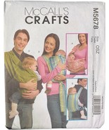 McCall&#39;s CRAFTS Sewing Pattern #M5678 Baby Infant Carrier Front/Back Car... - $6.80