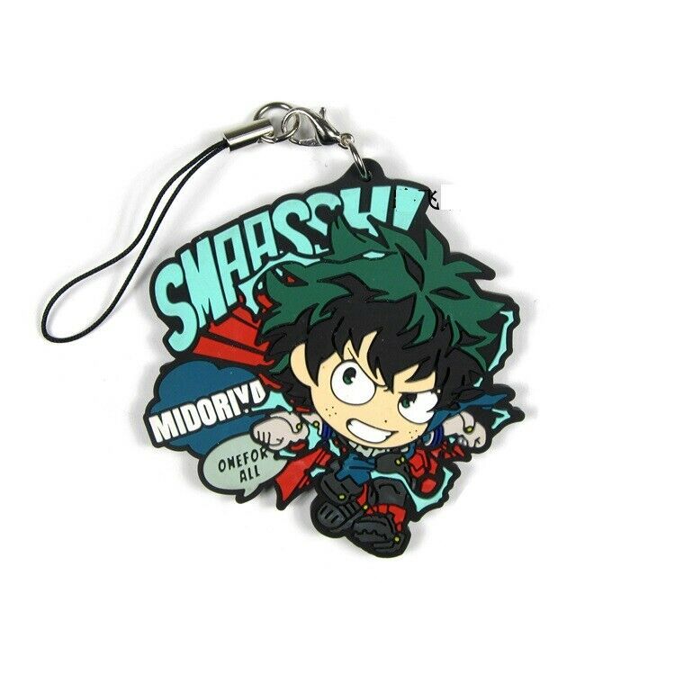 Banpresto My Hero Academia Boku no Hero Akademia Keychain Rubber Strap Ichiban