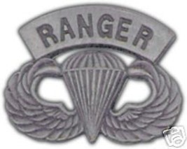 ARMY RANGER AIRBORNE MILITARY HAT PIN BADGE - $18.99
