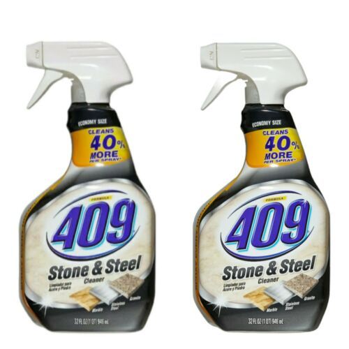 Formula 409 Stone & Steel Cleaner (2 Pack) 32 oz Spray Bottles