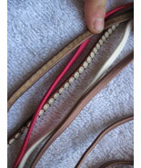 5 Goody Headwraps Ouchless Elastic Head Bands Brown White Maroon Circle ... - $12.00