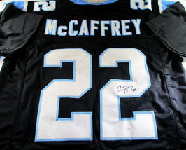Christian Mccaffrey / Autographed Carolina Panthers Custom Football Jersey / COA - $144.50