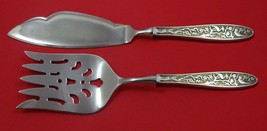 Tree of Life by Reed and Barton Sterling Silver Fish Serving Set Custom HHWS - $141.55