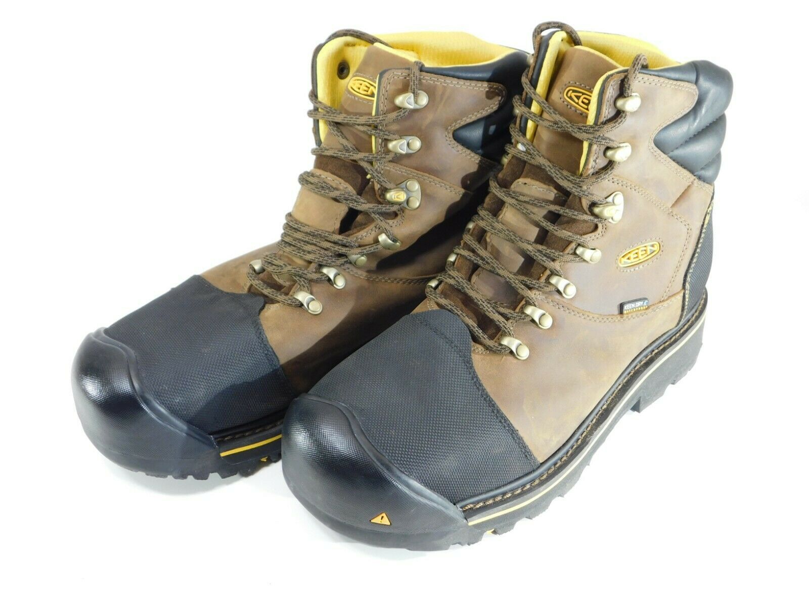 Keen Milwaukee Size US 13 2E WIDE EU 47 Men's WP Steel Toe Work Boots