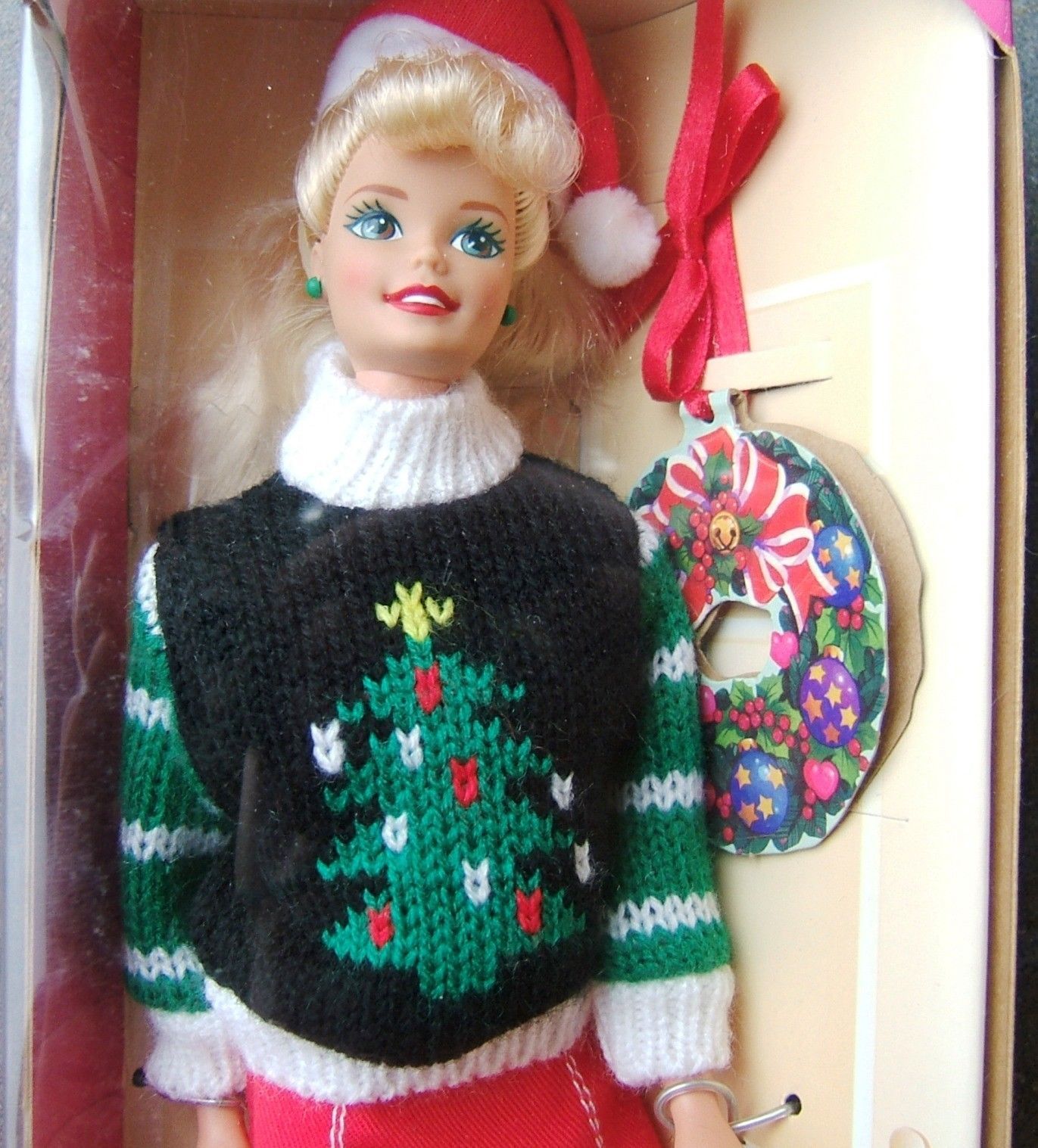 Christmas Barbie Doll Holiday Season 1996 Mattel Unopened Box Special ...