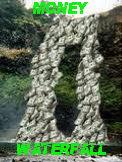 Primary image for Waterfall of Money, Fortune, Good Luck Spell, magic spells, haunted