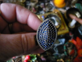 PARANORMAL COLLECTION INSPRIED Italian Renaissance Male Sang Vampire ring 9 - $500.00