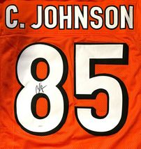 CHAD JOHNSON AUTOGRAPHED SIGNED PRO STYLE CUSTOM JERSEY JSA COA #WPP994224 image 3