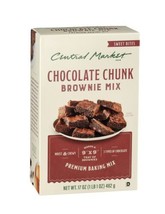 Brownie Mix by Central Market Chocolate Chunk 17oz box. Lot of 2 - $39.57