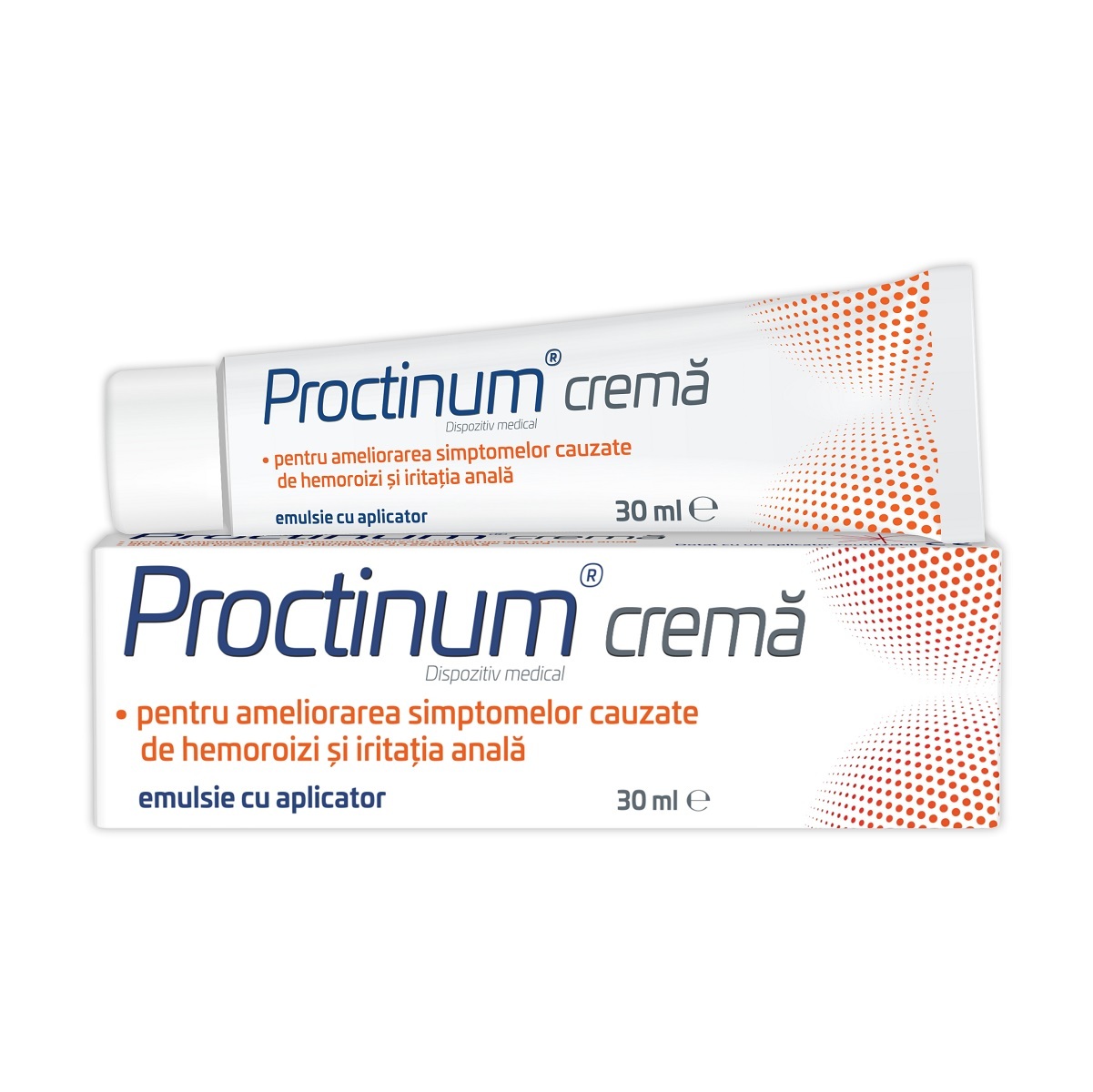 Proctinum Cream, 30 ml, Relieve Symptoms Caused by Hemorrhoids, Anal Irritation