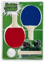 NPW Fun Desktop Mini Table Tennis Ping Pong Set Office Gag Novelty Gift NEW image 1