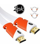 ZFlat HDMI Cable 10 ft - 2 Pack - $8.39