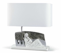 Lladro Porcelain Retired 01023350 A tender caress - Lamp Brand New in Box  - $780.00