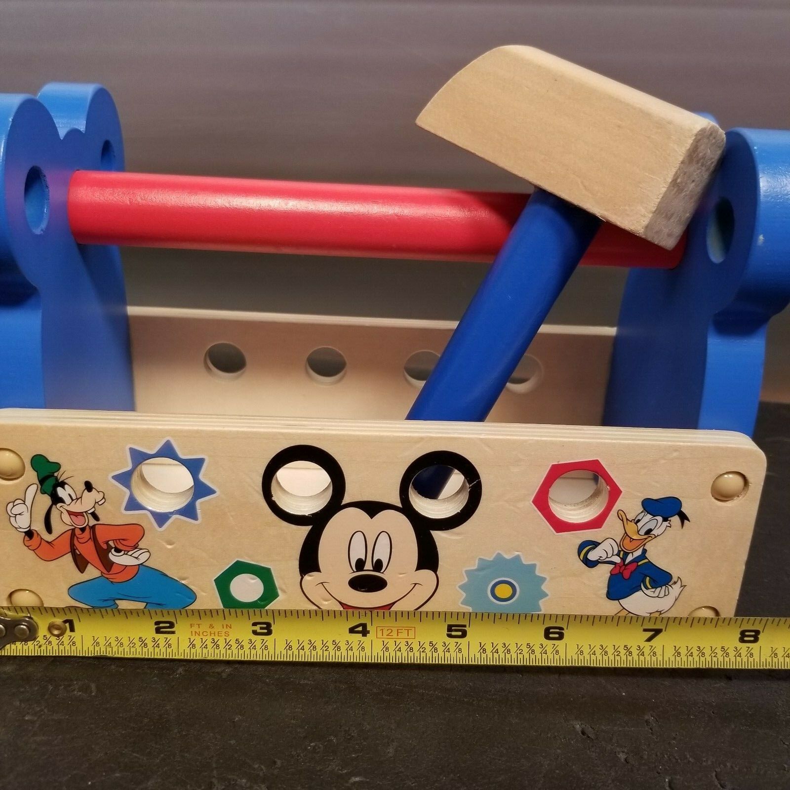 melissa & doug disney mickey mouse clubhouse wooden tool kit