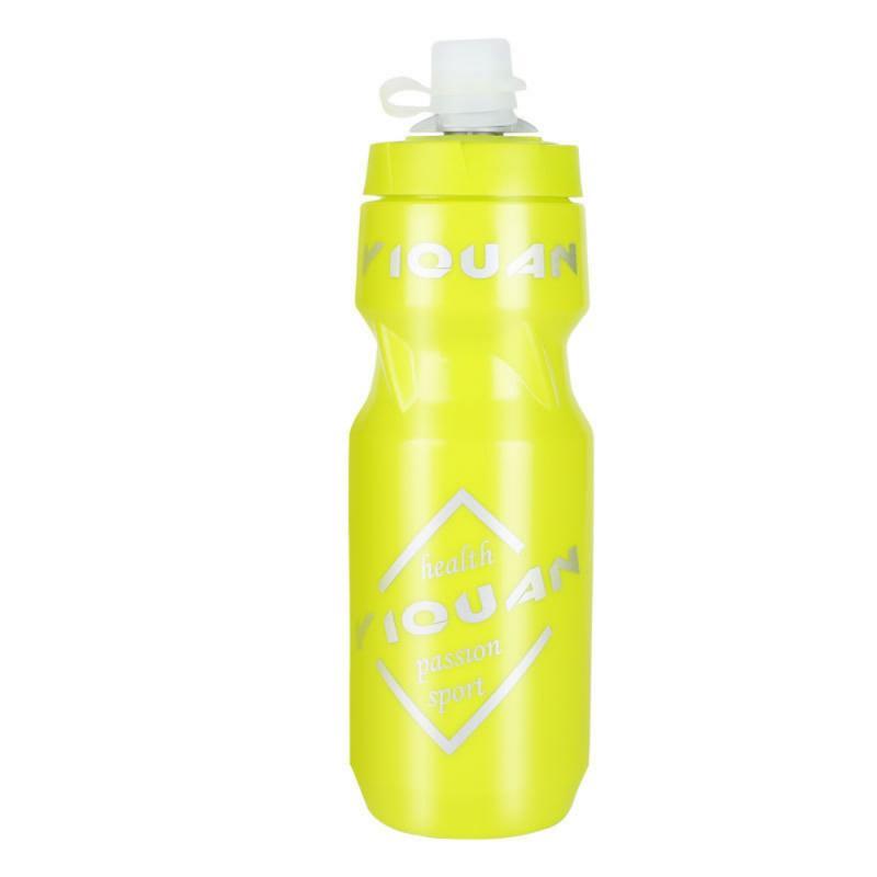 Hot 710ML  Bottle Portable Leakproof Mountain Bike Riding Water Drink Bottle Squ
