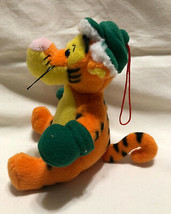 Disney Tree Ornament, Tigger Decked In Green Cap & Gloves 5" Tall - Used - $4.99