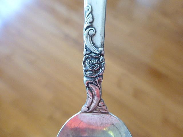 NEW Wallace Grande Baroque Sterling Silver Demi Demitasse Coffee Spoon 6 Left