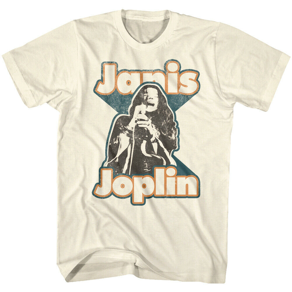 American Classics - Janis joplin anthology singing men's t shirt rock star legend singer woodstock