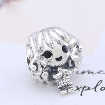 100% Solid 925 Sterling Silver Hermione Granger Charm Bead - $21.99