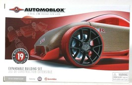 AutoMoBlox C9 R Sportscar Brembo Mix Match 19 Component Expandable Building Set image 2
