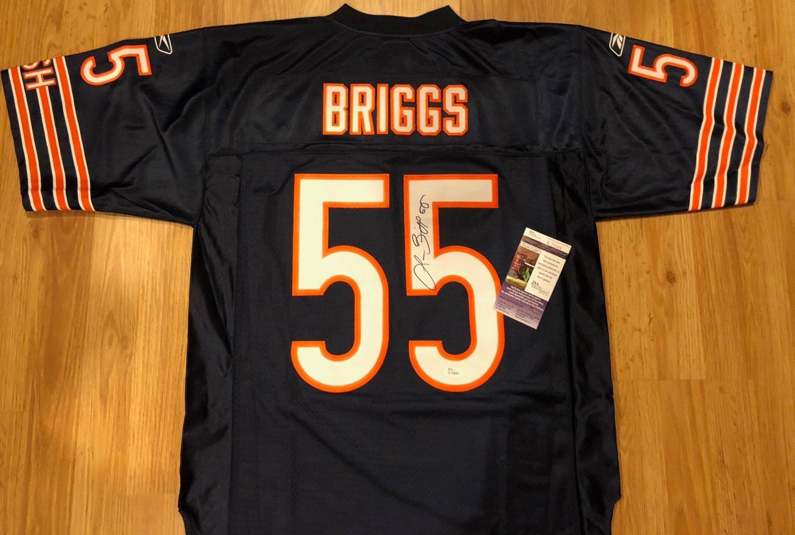 chicago bears autographed jersey