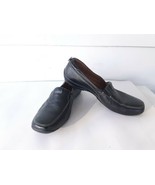 Naturalizer slip on Black Leather Loafer Ladies Size 9.5 - $18.61