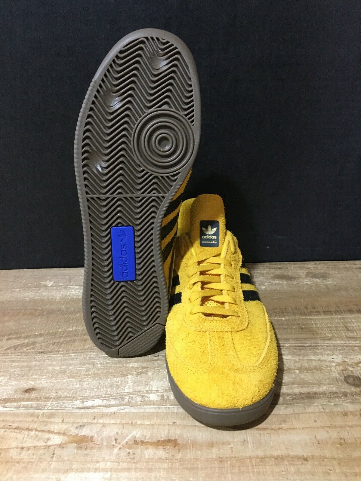 adidas samba yellow black