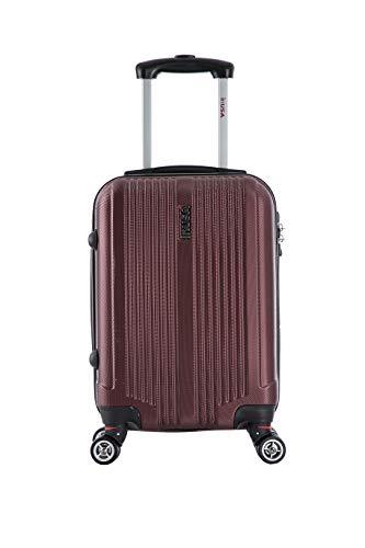 InUSA San Francisco Hardside 18 Inches Carry-On Spinner Luggage with Ergonomic H