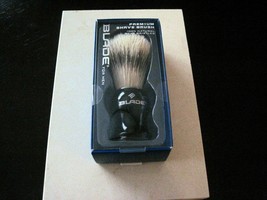 BLADE Premium Shaving Brush 100% Natural Boar Bristle New in Original Bo... - $15.79