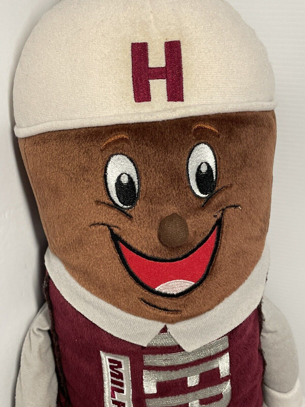 Large vintage plush Hershey Chocolate bar guy with backwards hat 22 in ...