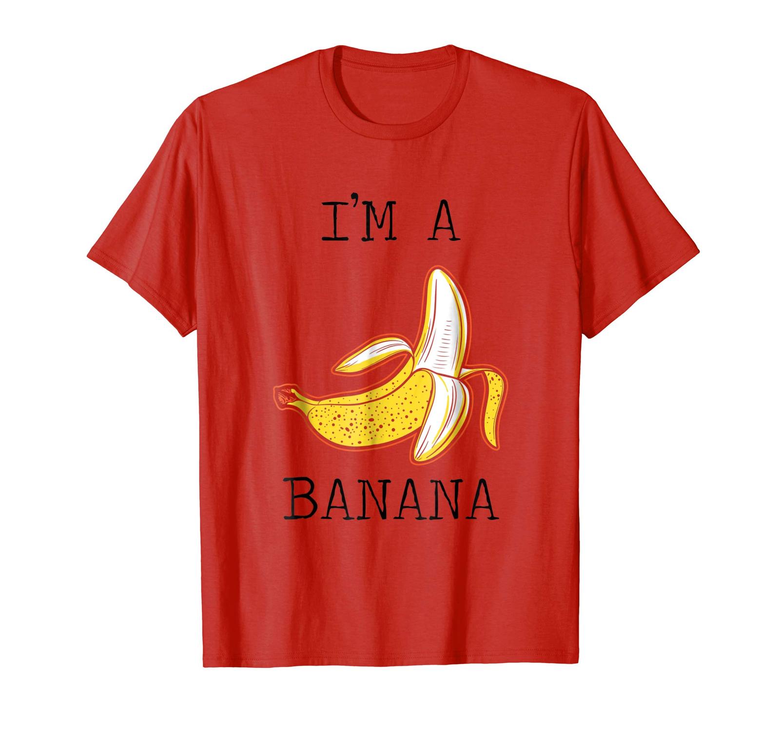 Dad Shirts - I'm a banana t-Shirt. Halloween Banana last time Costume ...
