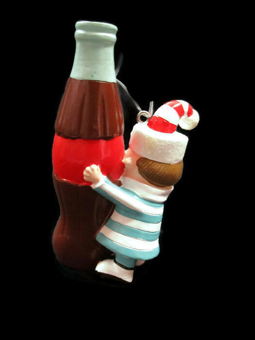 Kurt Adler Coca Cola Coke At the Movies with Popcorn and Soda Glass Ornament 
