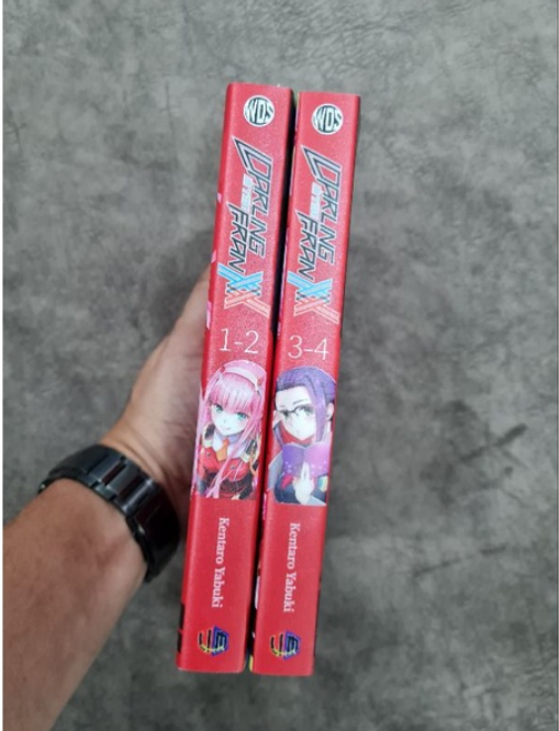 Darling Of The Franxx Kentaro Yabuki Manga Volume 1 4 English Version Comic Dhl Single Volumes 