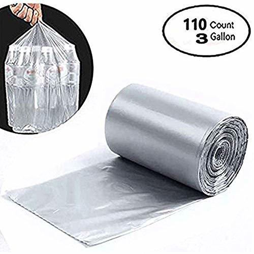 clear kitchen trash bags
