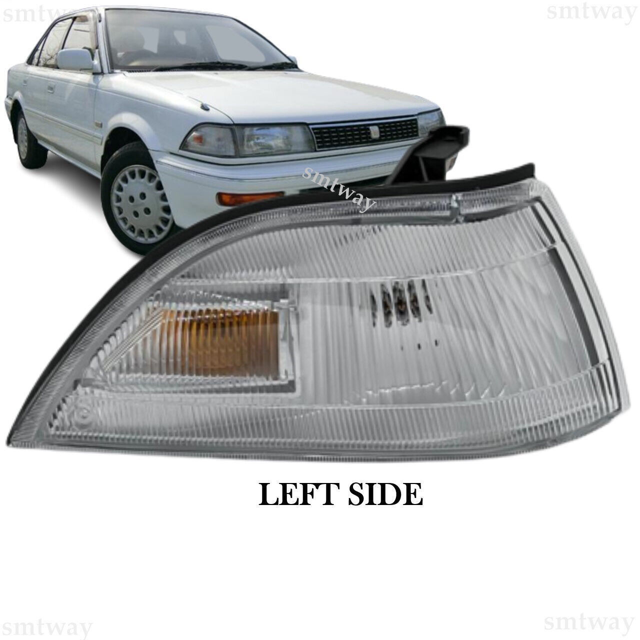 Left Side Toyota Corolla Ae90 Ae92 Ee90 Sedan Corner Lights Turn Signal 