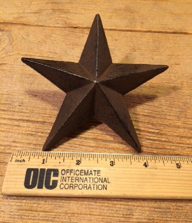Texas Star Nails Medium Cast Iron Western 2 3/4" wide 0170-02112 