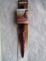 MAROON Goody Mosaic Edge Control Sectioning Smoothing Hair Brush Comb Pi... - $10.00
