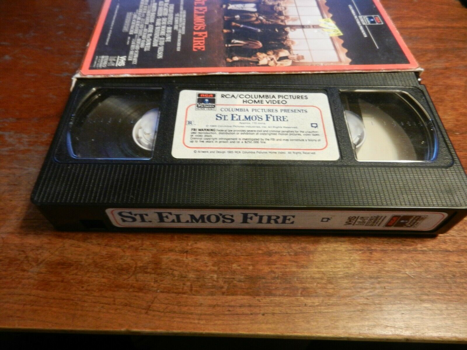 St. Elmo's Fire (VHS, 1998, Closed Captioned) - VHS Tapes