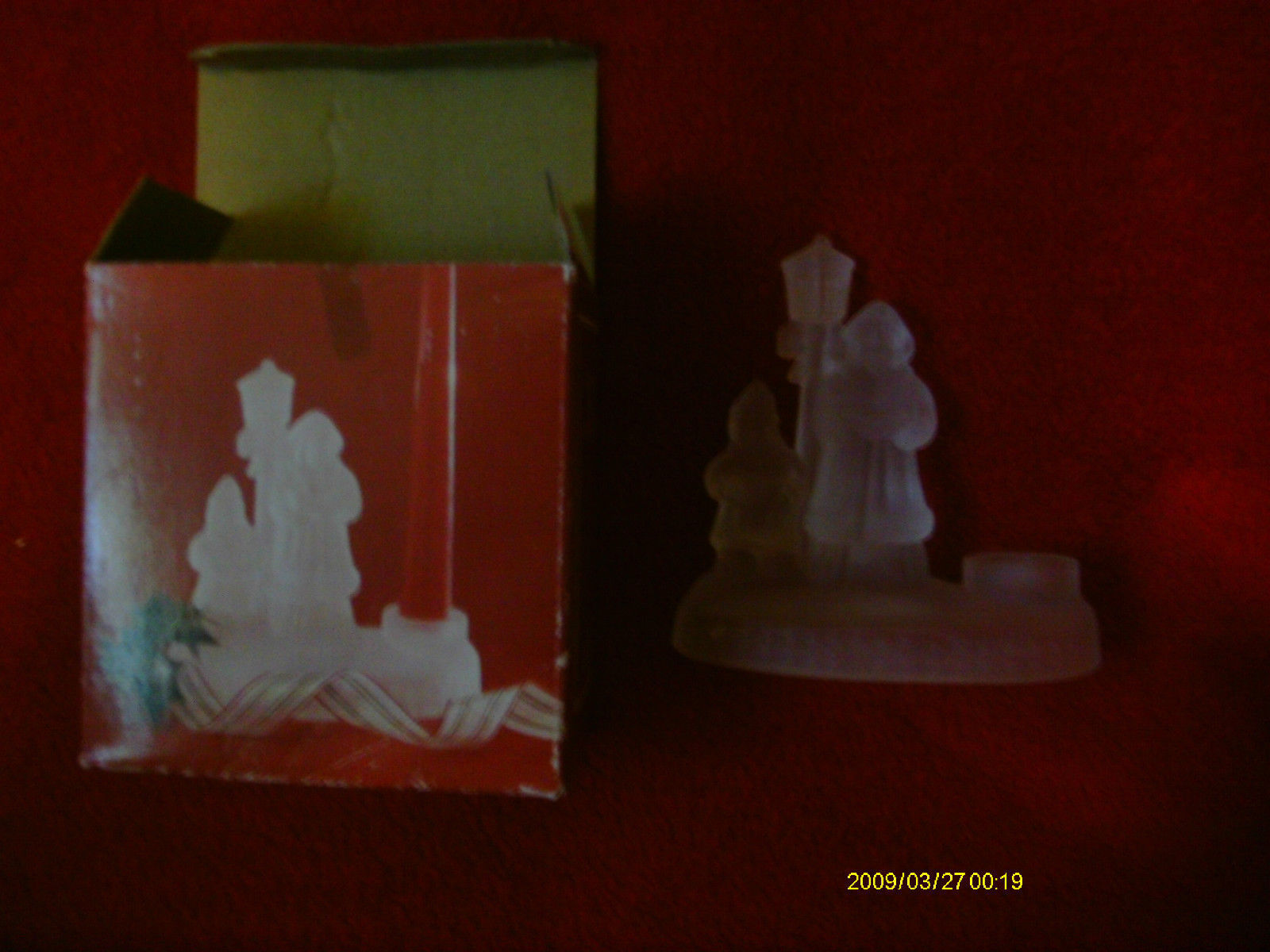 Centurion Collection Christmas Village Candle Holder Candles, Candle Holders