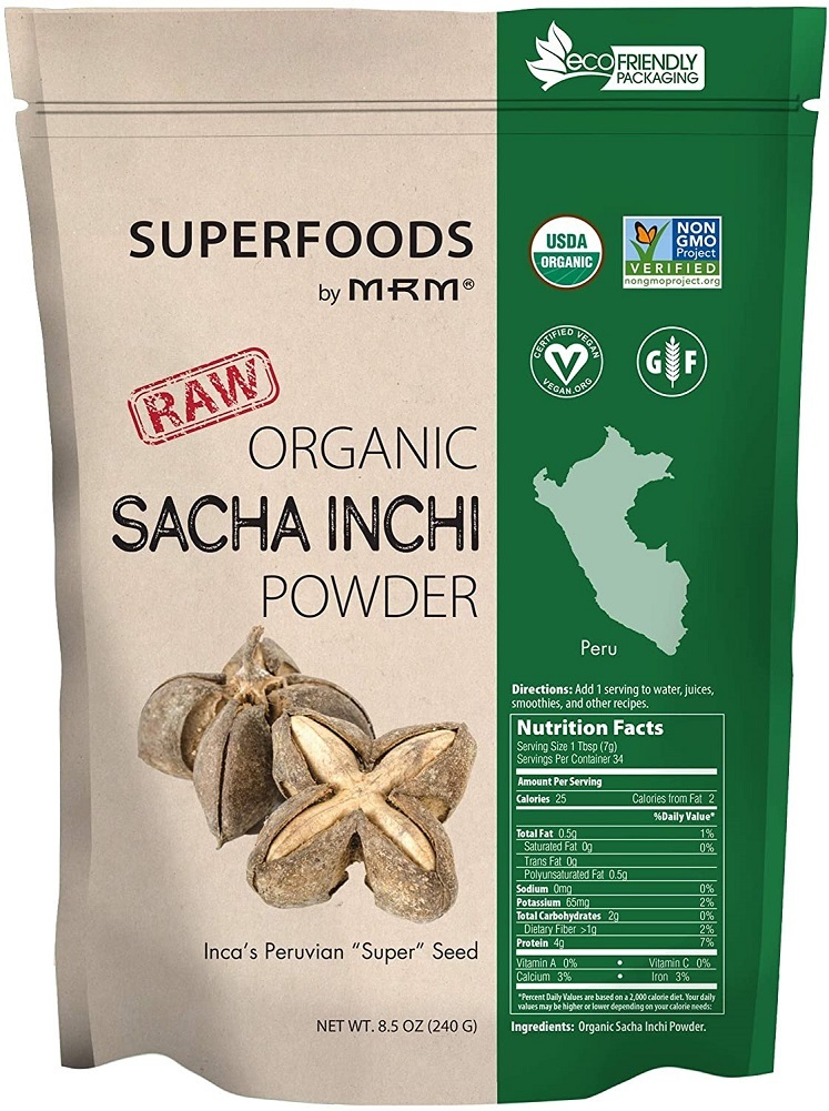 Super Foods - Raw Organic Sacha Inchi Powder