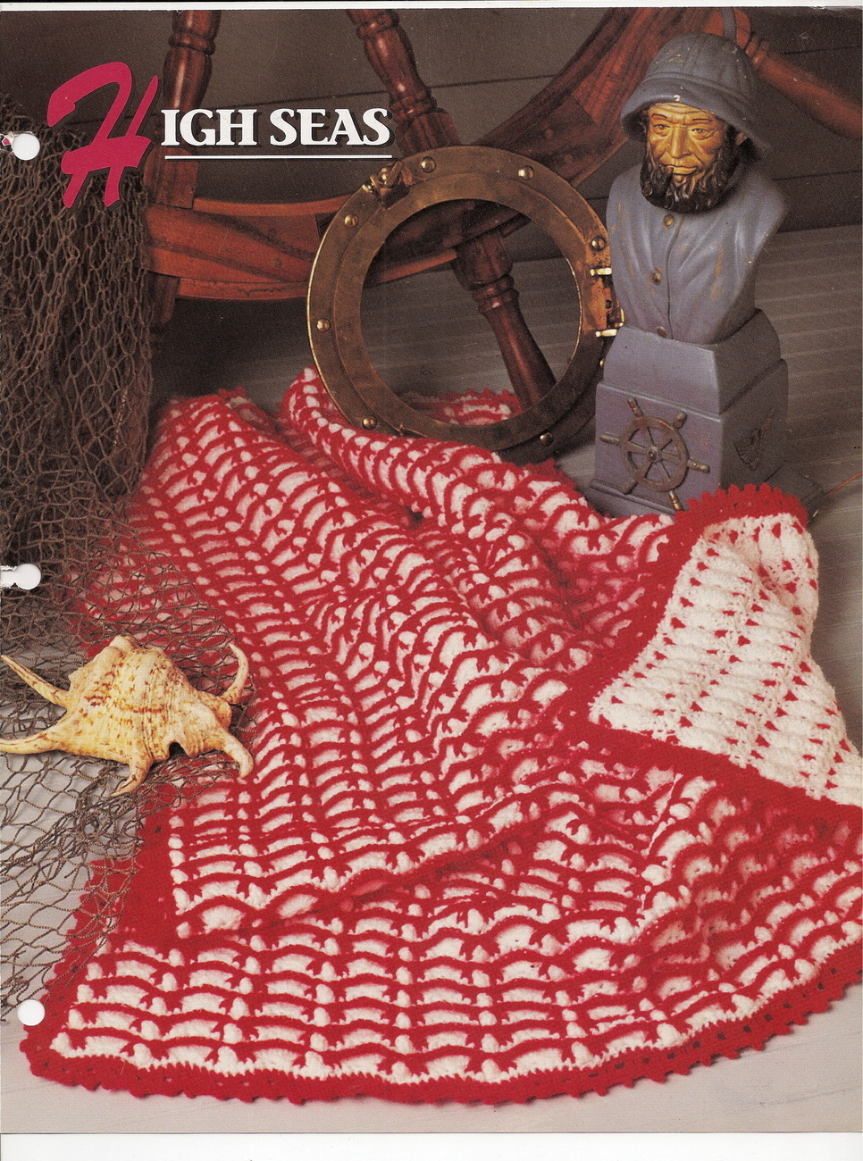 High Seas Afghan Crochet Pattern Annies Attic Crochet & Quilt Club